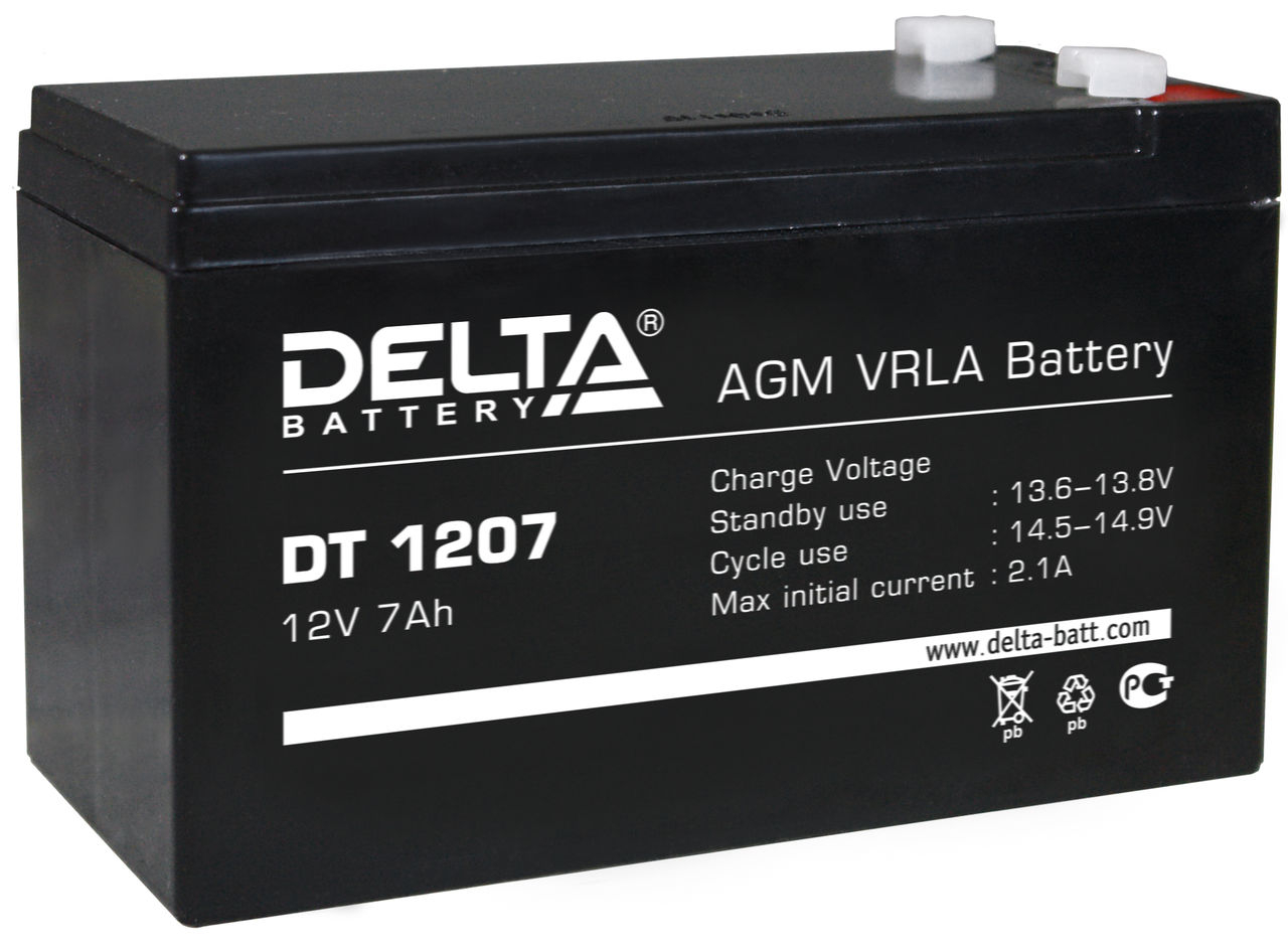  Delta DT DT 1207 (DT 1207)                                                7ah 12V -    